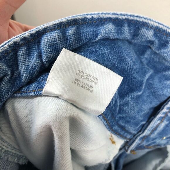 J Brand x Revolve Sukey High Waist Raw Edge Straight Leg Crop Jeans Size 26 - Picture 8 of 9